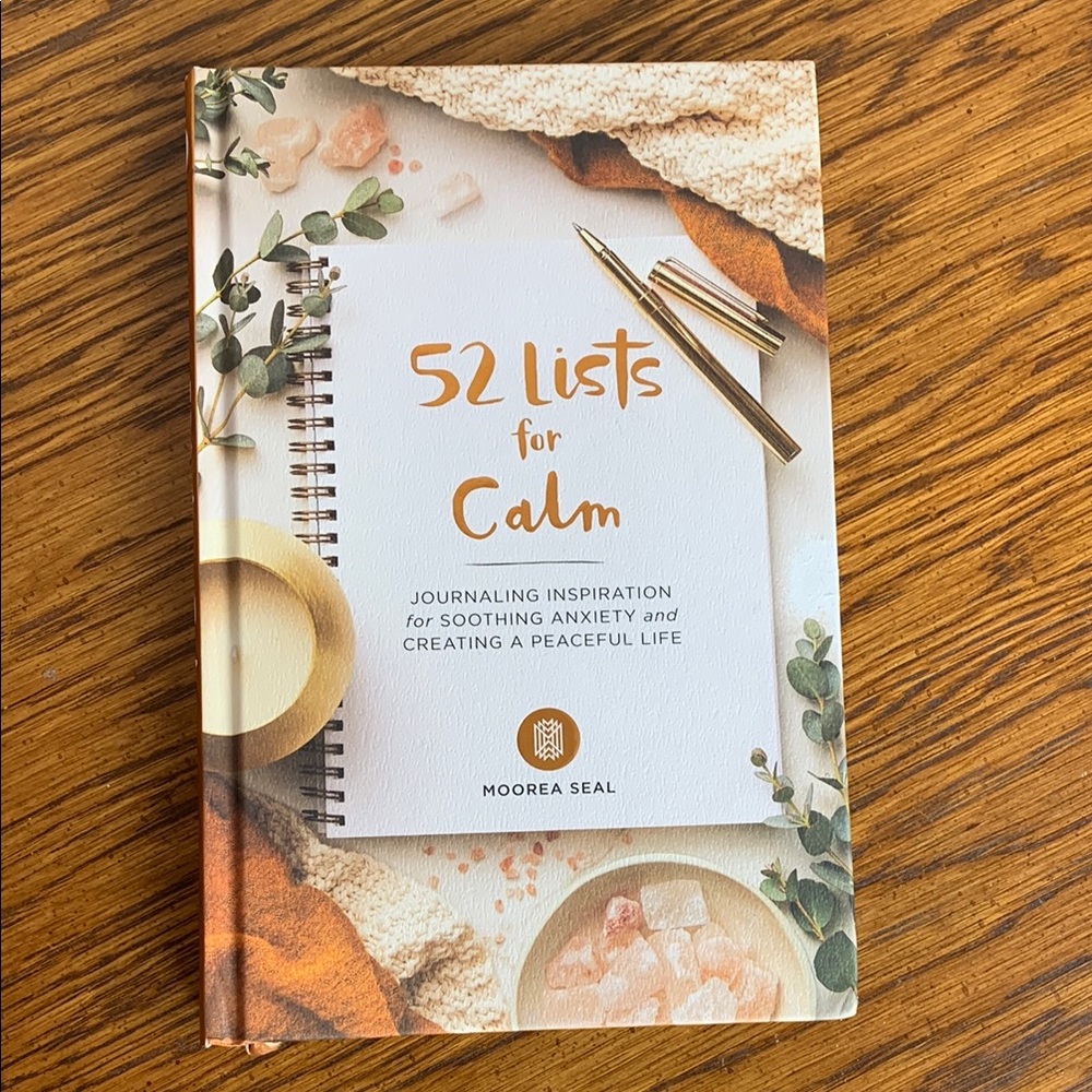 New Moorea Seal 52 Lists for Calm Journal Sasquatch Books